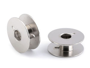 Premium-Nähmaschinenspule aus Metall für Veritas - Nickel-Finish