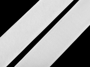 Premium selbstklebendes Klettband (30 mm Breite, Weiß) – Klettverschluss für Bastelarbeiten, Bekleidung und das Gesundheitswesen