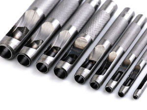 Locheisen-Set für Stoff und Leder