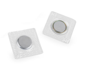 Unsichtbare Magnetdruckknöpfe zum Einnähen - 15 mm Einnäh-Magnetverschlüsse in Schutzfolie für Kleidung, Taschen und Geldbörsen (Rund und Eckig)