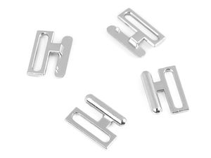 Premium-Bikiniverschluss aus Metall für Bademode und Dessous - 14 mm Breite