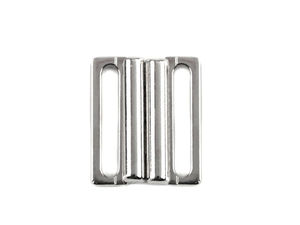 Premium-Bikiniverschluss aus Metall (20 mm) – Langlebige Schließe in Nickel für Bademode & Dessous