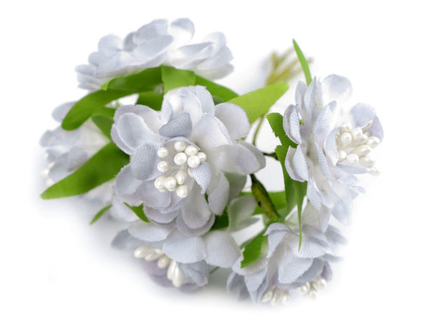 Künstliche Blumen am Draht / Blumengestecke