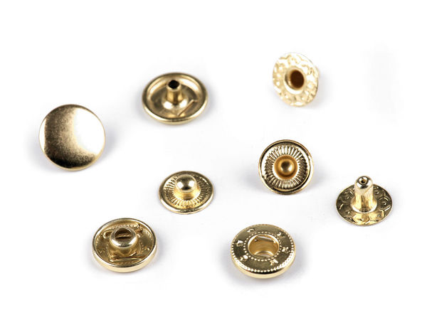 Druckknöpfe Ø 12 mm für mittelschwere Stoffe
