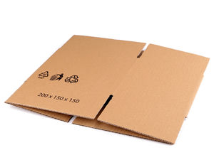 Premium Kraftkarton-Versandbox (20x15x15 cm) – Robuster Verpackungskarton in Naturbraun