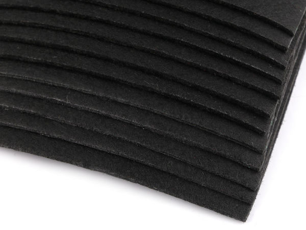 Premium-Bastelfilzplatten (20x30 cm) zum Basteln, Filzen und für DIY-Projekte