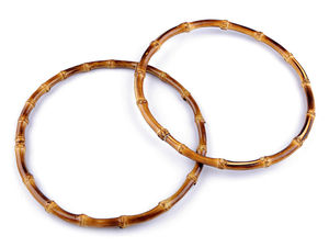 Taschengriffe aus Bambus Ø 20 cm