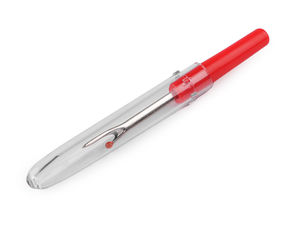 Premium-Nahttrenner und Saumtrenner (6,5 cm) – Kompakter Fadentrenner & Knopflochtrenner mit Schutzkappe (Verschiedene Farben)