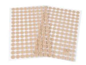 Selbstklebende Klettpunkte Ø 10 mm