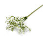 Premium künstlicher Schleierkraut-Stiel in Weiß - Biegsamer Zweig für Blumenarrangements, Kränze und Bastelarbeiten – Bild 1