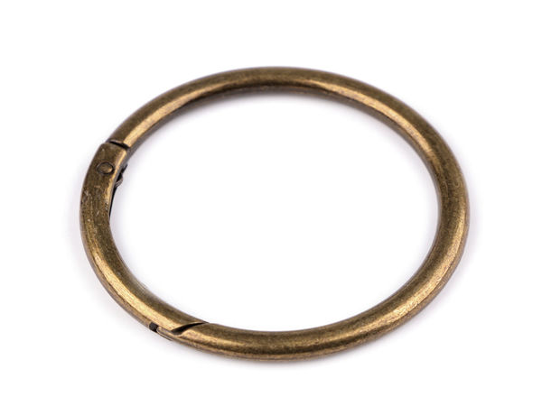Rundkarabiner, Karabinerringe / Federringe Ø 50 mm