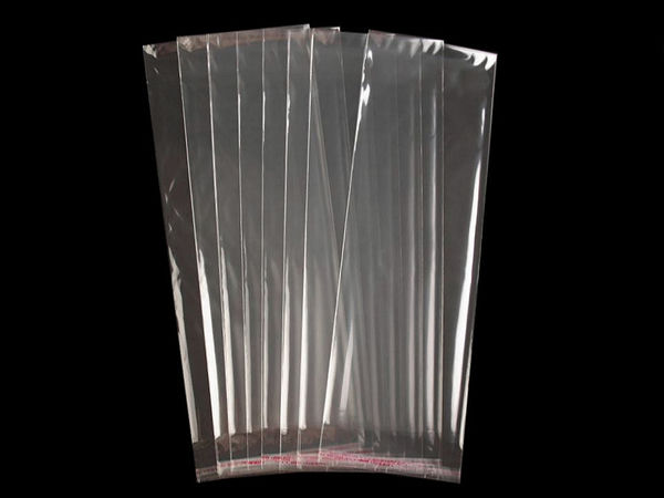 Selbstklebende Klarsichtbeutel 13x38 cm