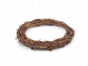Naturweidenkranz zum Basteln und für saisonale Dekorationen, 20 cm