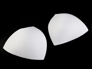 Premium Ersatz-Polster für BH & Bademode (Größe XS) – Feste, natürliche Brusteinlagen für Korsetts, Lingerie und Kleider