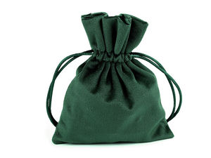 Eleganter Geschenkbeutel aus Samt mit Satin-Kordelzug (10 x 13 cm)
