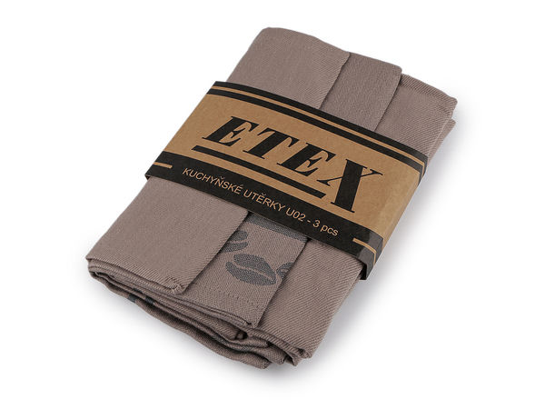 Premium-Geschirrtücher aus ägyptischer Baumwolle (3er-Pack) - Saugfähige, fusselfreie Küchenhandtücher, 50x70 cm