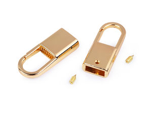 Premium Metall-Kordelendkappen mit Karabinerhaken (9 mm) – Robuste Kordelenden für Taschen, Kordelzüge und Schlüsselanhänger