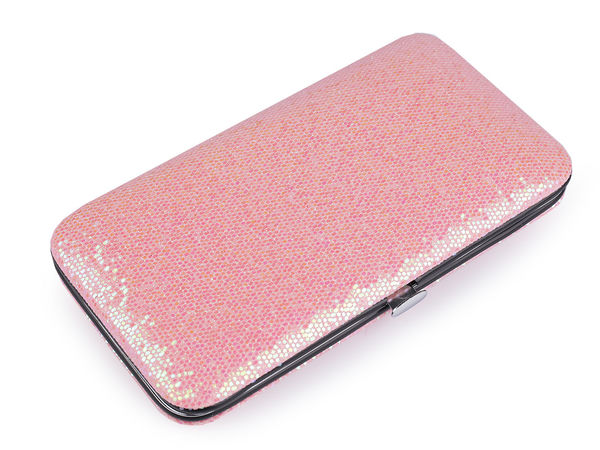 Maniküre-Set im Glitzer-Etui