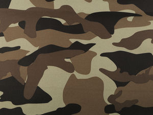 Outdoor-Stoff 600D, PVC-beschichtet, Camouflage