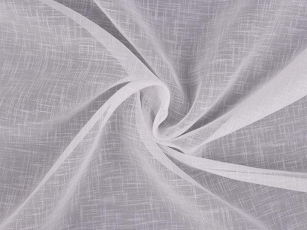 Voile-Gardinenstoff mit Bleiband, Breite 276 cm