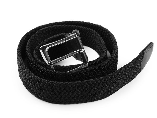 Elastischer Unisex-Flechtgürtel - Premium verstellbarer Stretch-Flechtriemen (3,2 cm Breite)