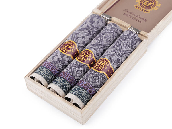 Herren-Taschentücher in Geschenkbox