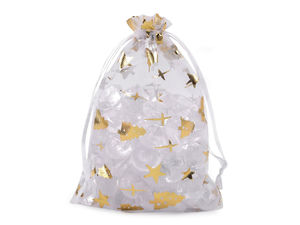 Weihnachts-Organzabeutel 10x14,5 cm