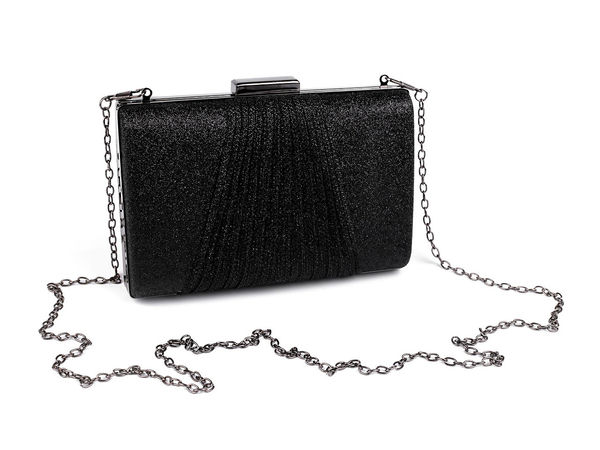 Clutch / Abendtasche mit Glitzer