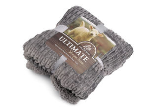 Flauschige Sherpa-Kuscheldecke 150x200 cm