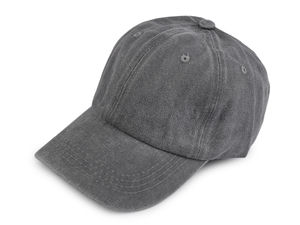 Unisex Baseballcap aus Baumwoll-Denim - Klassische verstellbare 6-Panel-Sportkappe