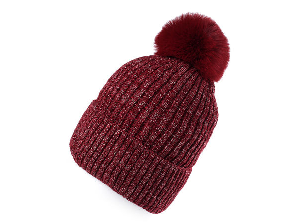 Chenille-Lurex-Wintermütze für Damen / Mädchen von Emi Ross