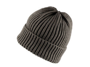 Unisex-Strick-Wintermütze mit Streifen und Umschlag – Warme Premium-Stretch-Beanie für Outdoor-Sport und Alltag