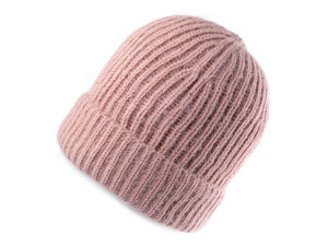 Unisex Rippstrick-Winterbeanie - Premium-Strickmütze mit Umschlag