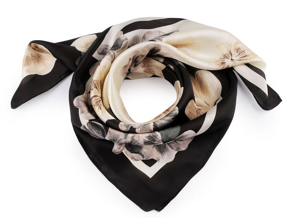 Premium quadratisches Satin-Halstuch (70x70 cm) - Elegantes, vielseitiges Mode-Accessoire