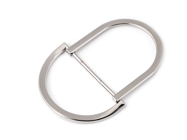 Metallschnalle, doppelt, Durchlass 30 mm