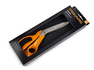 Fiskars Classic Orange Professionelle Schneiderschere - 27 cm Edelstahl-Stoffschere