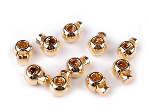 Kordelstopper aus Metall 14x18 mm