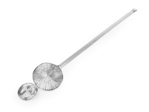 Premium-Raffhalter aus Metall - Dekorative Vorhanghalter und Gardinenschnallen (Nickel-Finish)