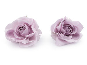 Dekorative künstliche Rosenköpfe (Ø 5 cm) für Bastelarbeiten, Kränze & Haarschmuck