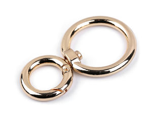 Premium Karabinerhaken aus Metall mit Wirbel für 25 mm Gurtband