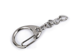 Metall-Karabinerhaken / Schlüsselring-Clip 18x48 mm