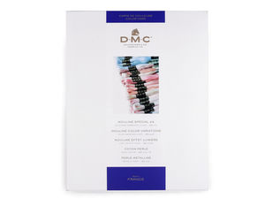 Farbkarte für DMC Mouliné Spécial Stickgarn, Light Effects und Color Variations