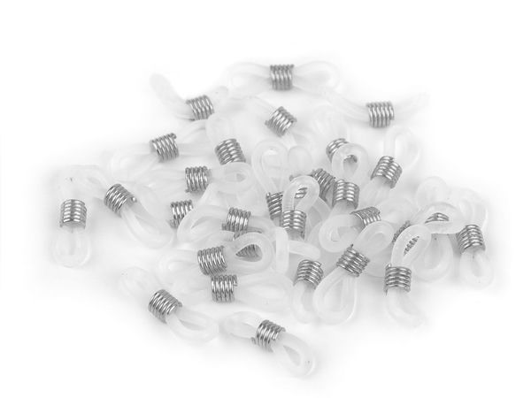 Premium Silikon-Brillenschlaufen - Elastische Gummischlaufen für Brillenketten und Brillenbänder