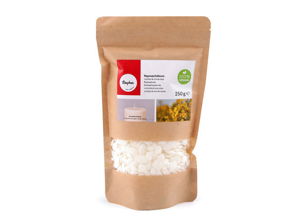 Premium Rapswachs-Pellets zur Kerzenherstellung (250 g) – umweltfreundlich & nachhaltig