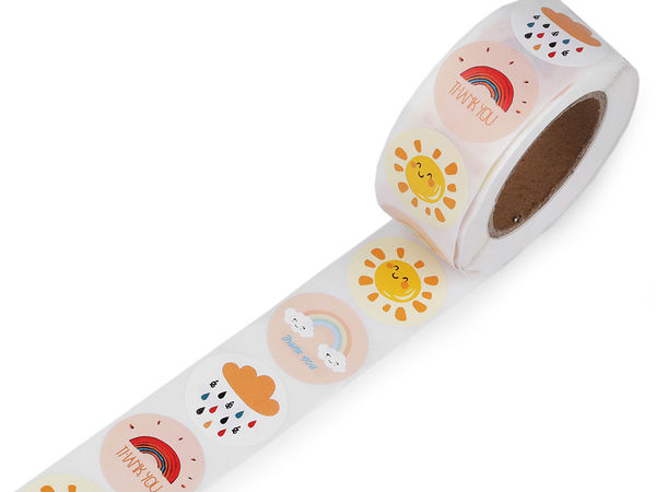 Papiersticker Ø 25 mm