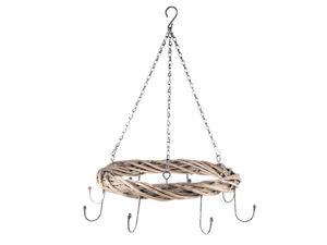Weidenkranz zum Aufhängen Ø 38 cm mit 8 Haken
