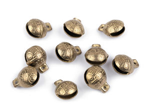 Messing-Glöckchen mit schönem Klang 13x17 mm