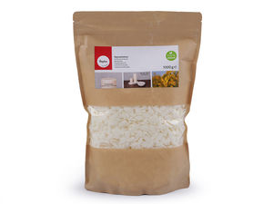 Rapswachspellets zur Kerzenherstellung – 1000g Nachhaltige Rapswachslinsen, Naturweiß