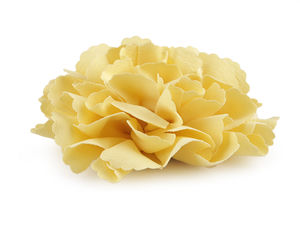 Große Nelken-Textilblumen-Applikation (Ø 10 cm) - Dekoration zum Aufnähen und Aufkleben für Kleidung, Schuhe und Accessoires