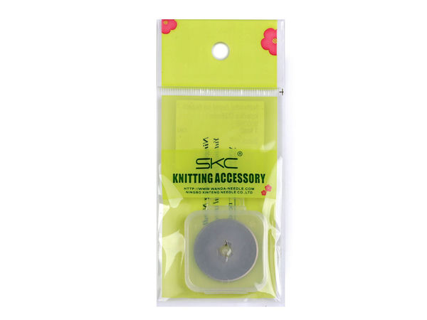 Premium 28mm Rollschneider-Ersatzklingen (2er-Pack) - Langlebiger Stahl für Stoff, Leder und Papier